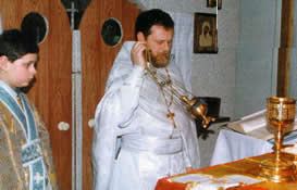 The ceremony of Divine Liturgy 